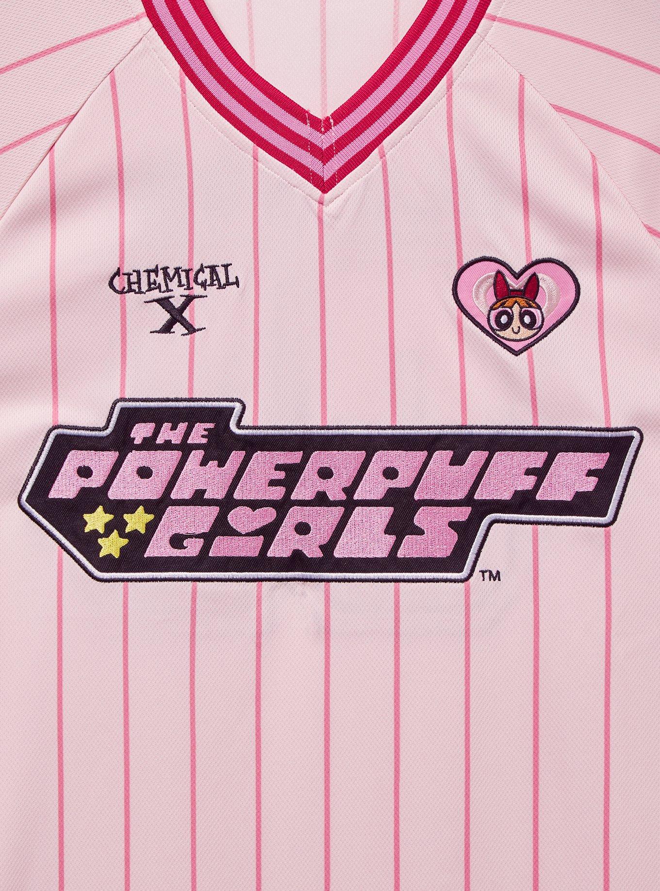The Powerpuff Girls Blossom Batting Jersey — BoxLunch Exclusive, LIGHT PINK, alternate