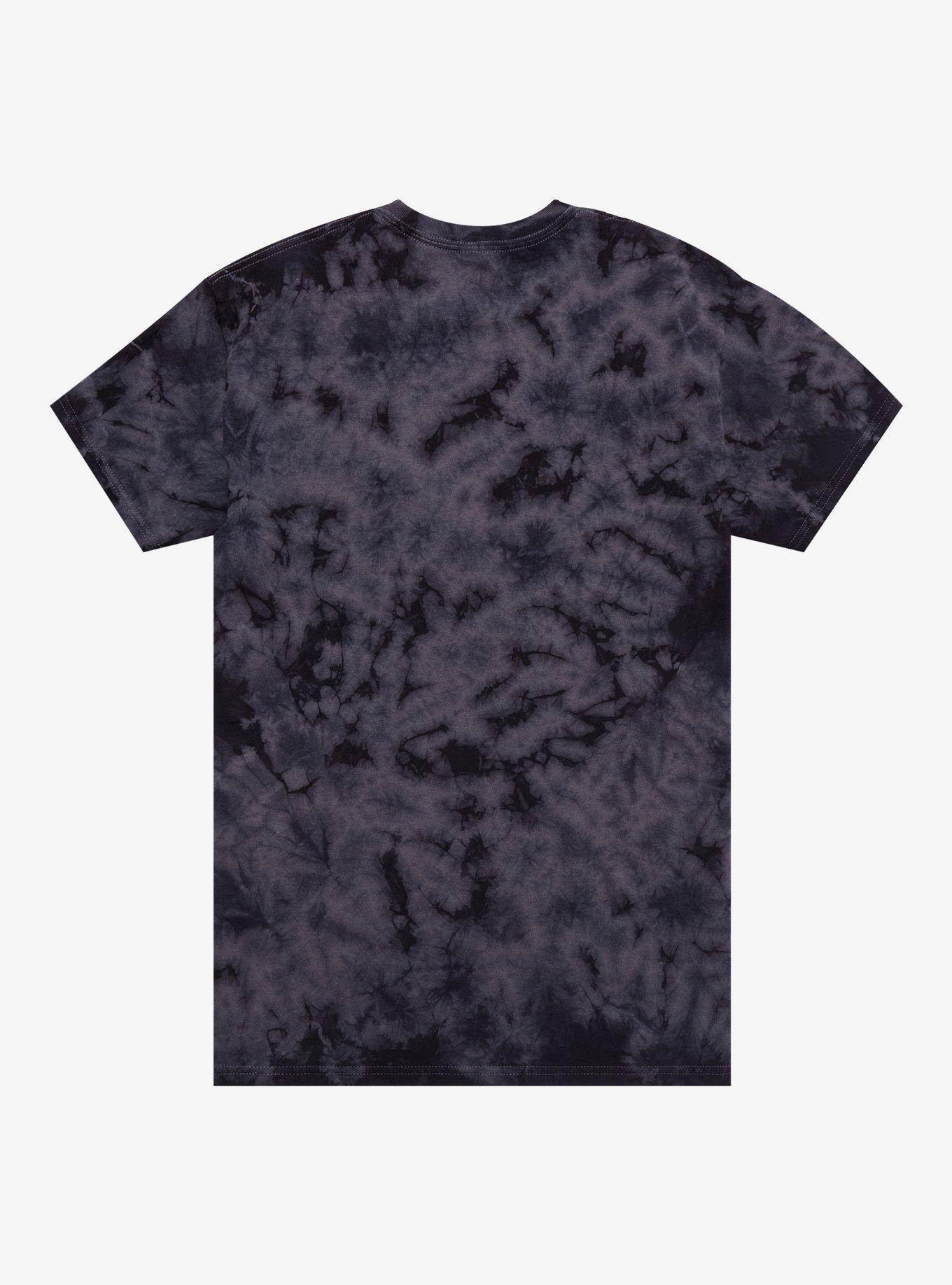 Chococat Celestial Grey Tie-Dye Boyfriend Fit Girls T-Shirt, , hi-res