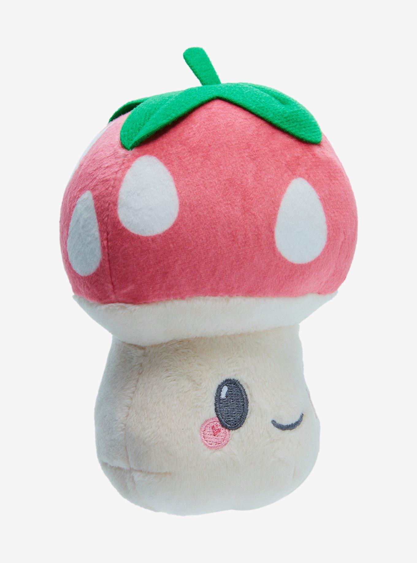 Strawberry Mushroom 5 Inch Plush — BoxLunch Exclusive, , hi-res