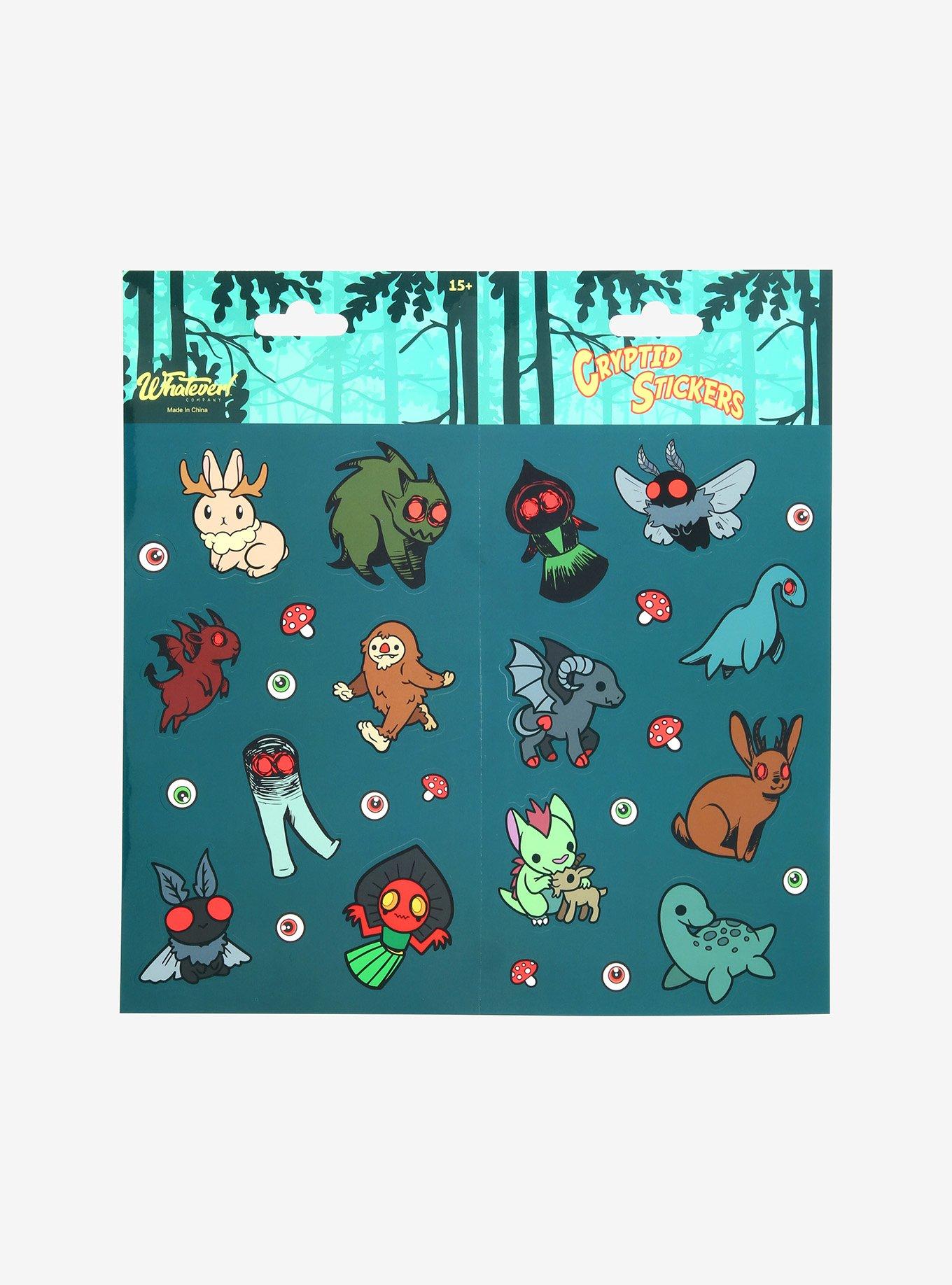 Cryptid Sticker Sheet, , alternate
