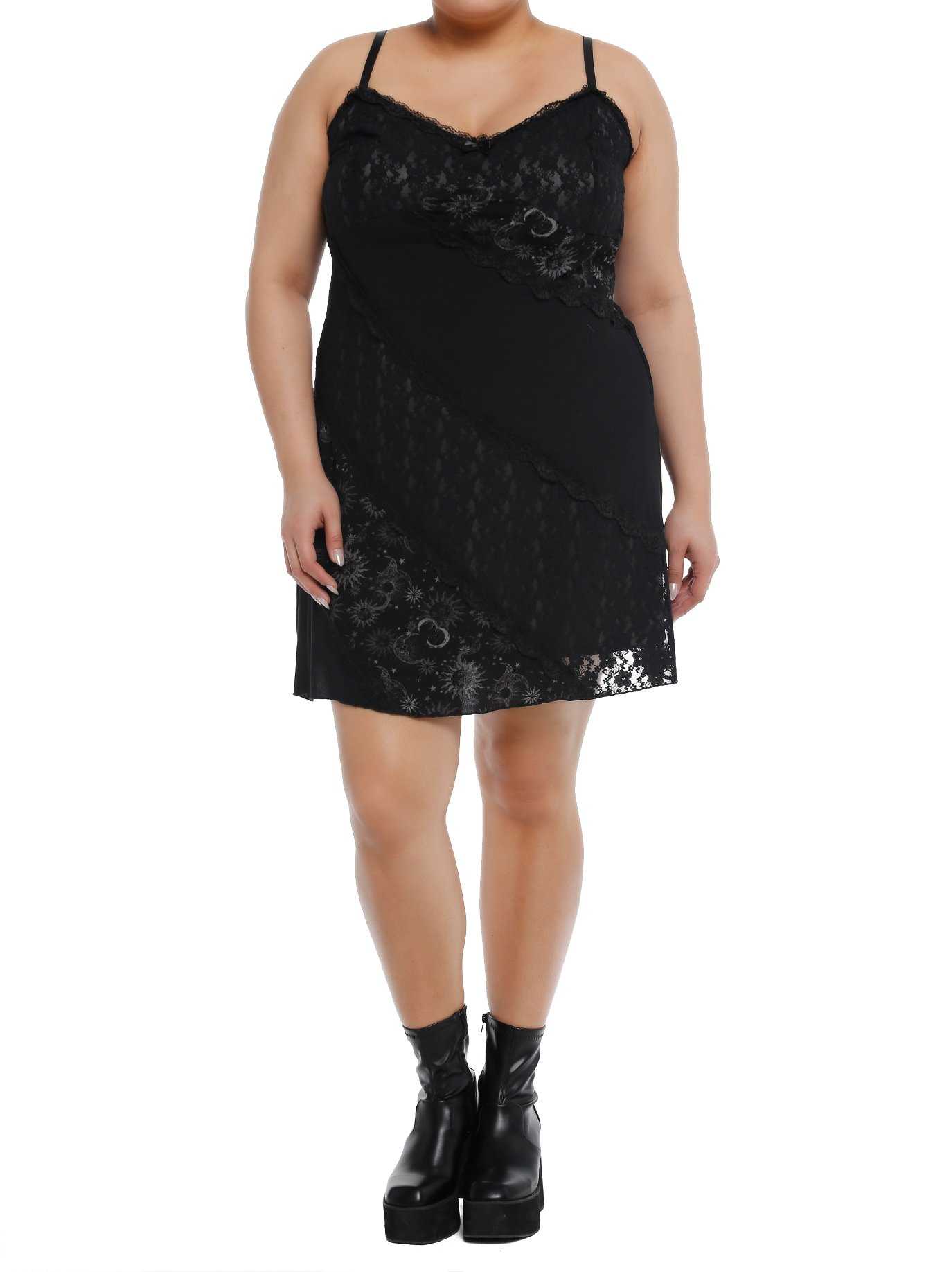Black Fishnet Dress Plus Size, Hot Topic