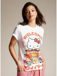 Sanrio Hello Kitty Kawaii Mart Welcome T-Shirt - BoxLunch Exclusive, OFF WHITE, alternate