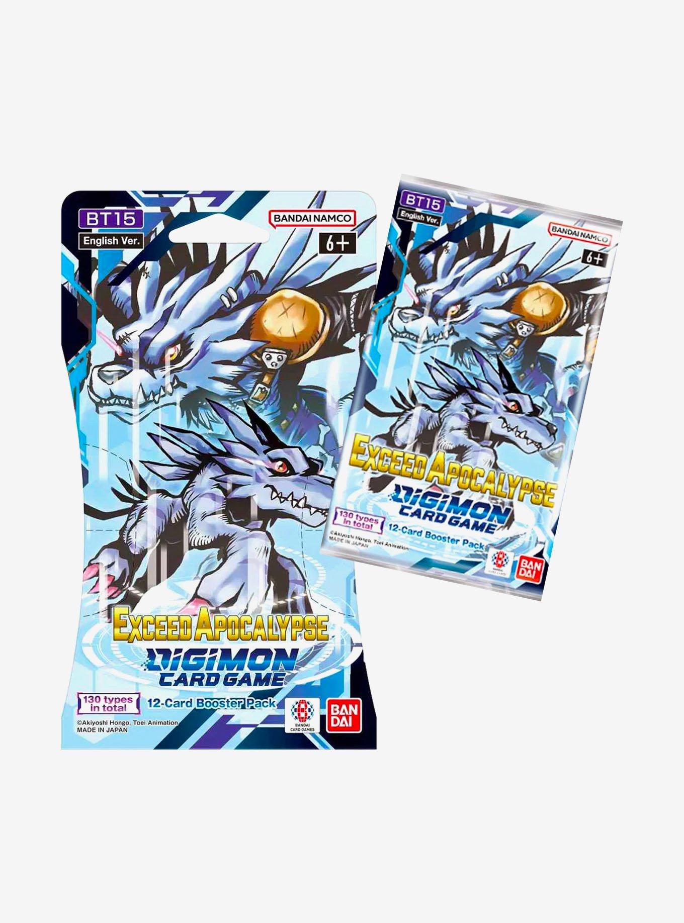 Bandai Namco Digimon Card Game Exceed Apocalypse Booster Pack