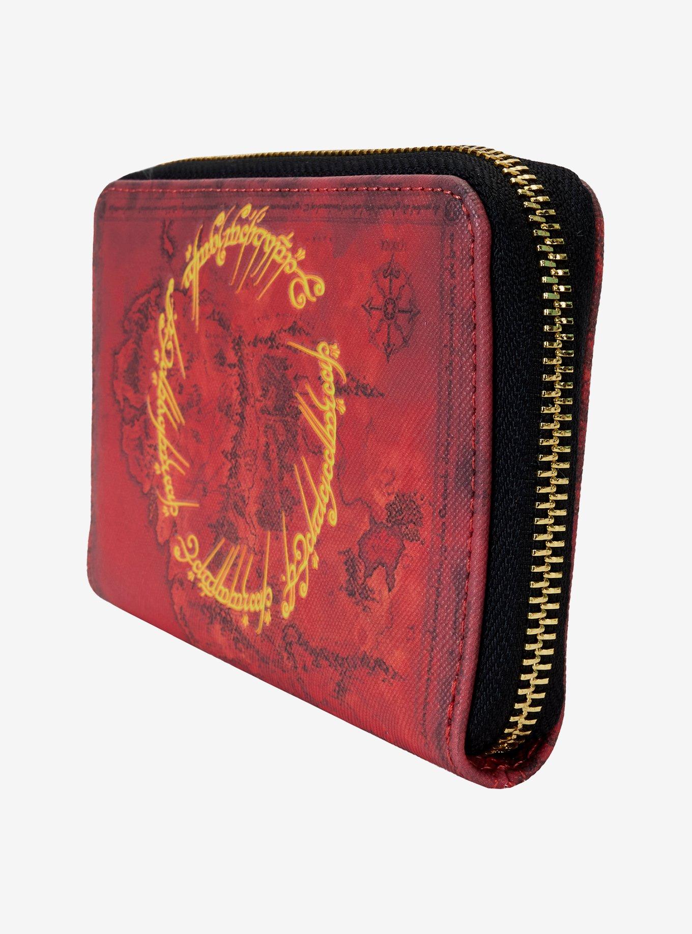 Loungefly The Lord Of The Rings The One Ring Glow-In-The-Dark Zipper Wallet, , alternate