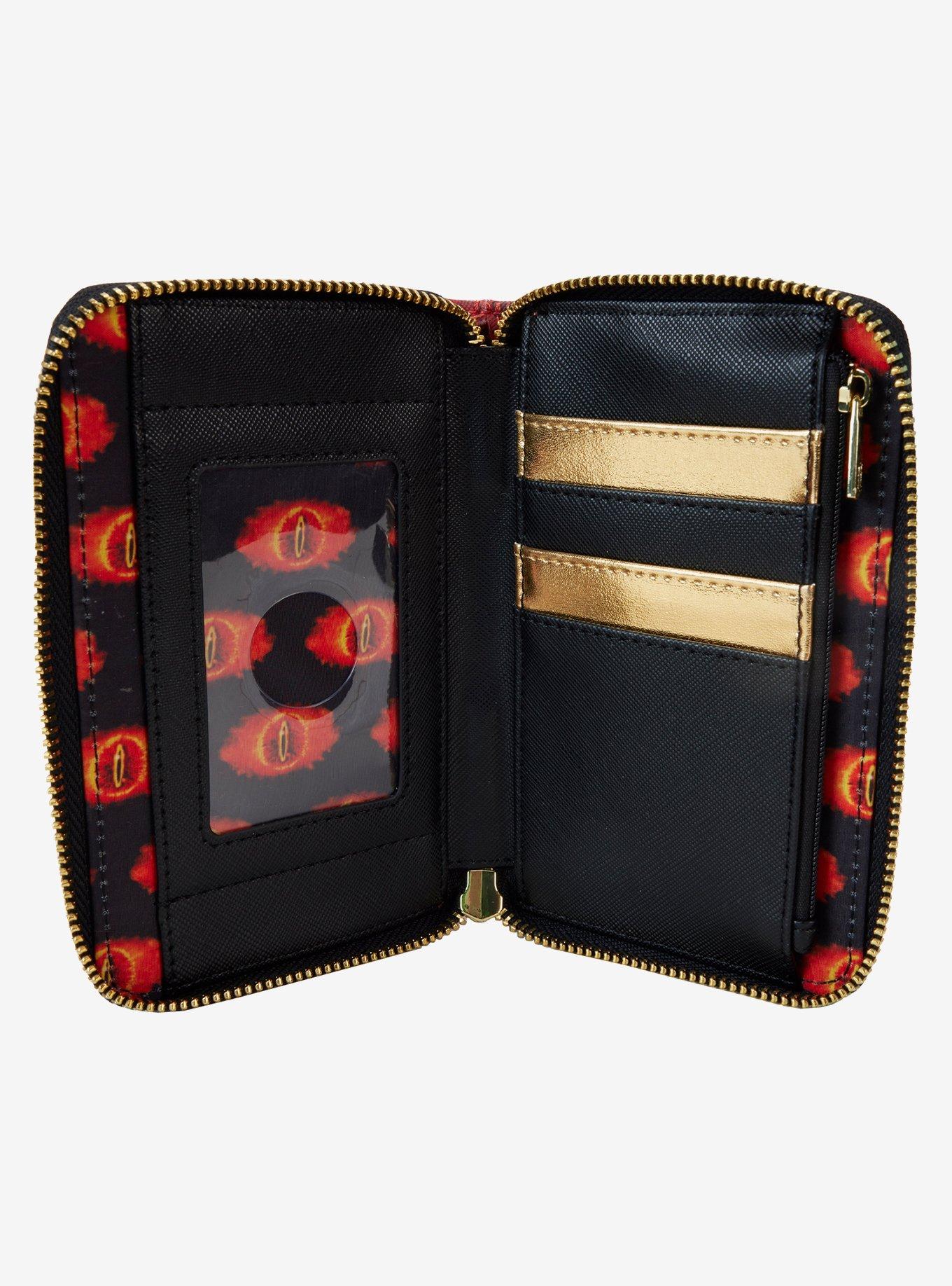 Loungefly The Lord Of The Rings The One Ring Glow-In-The-Dark Zipper Wallet, , alternate