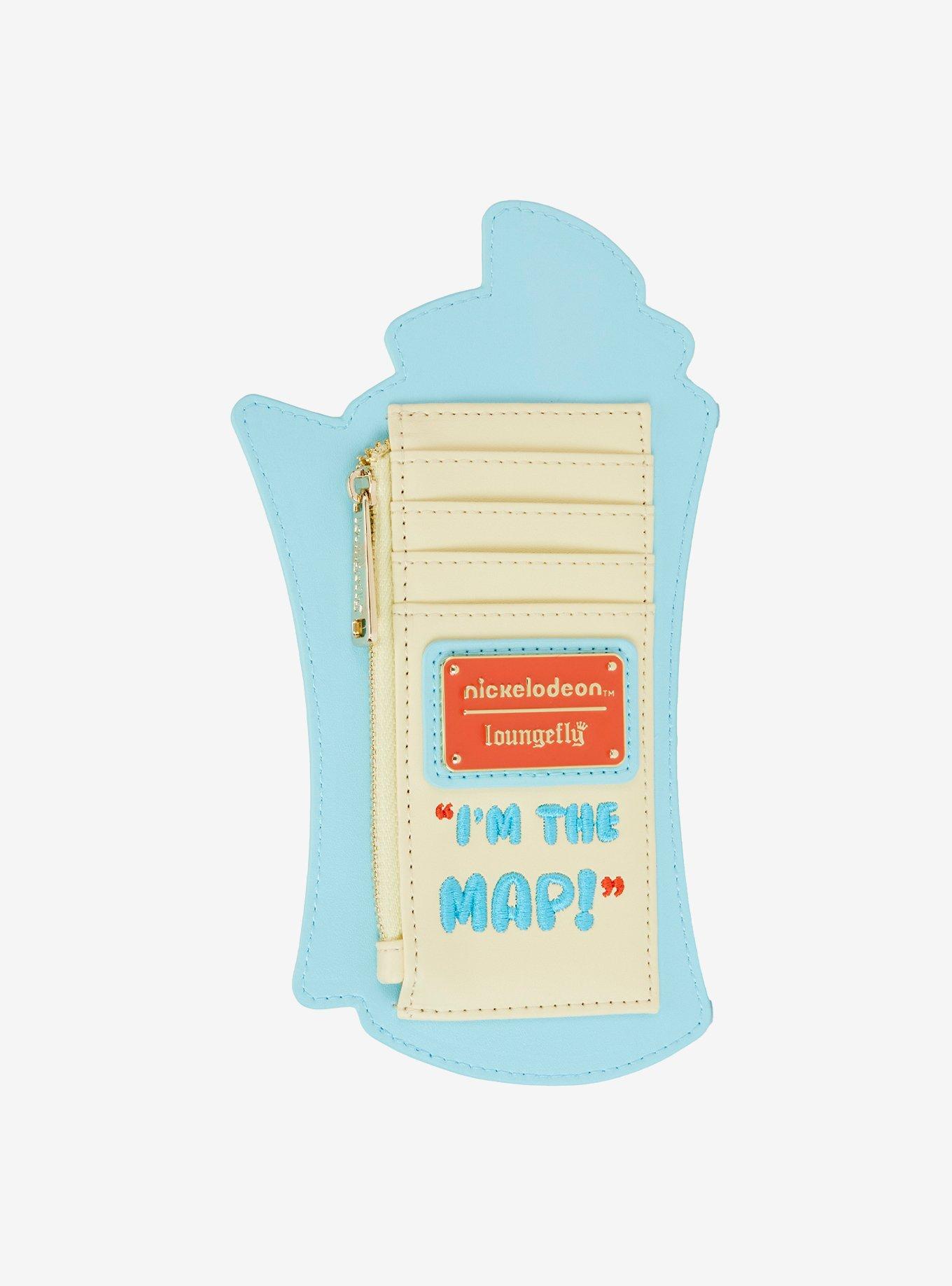 Loungefly Dora The Explorer Map Large Cardholder, , alternate