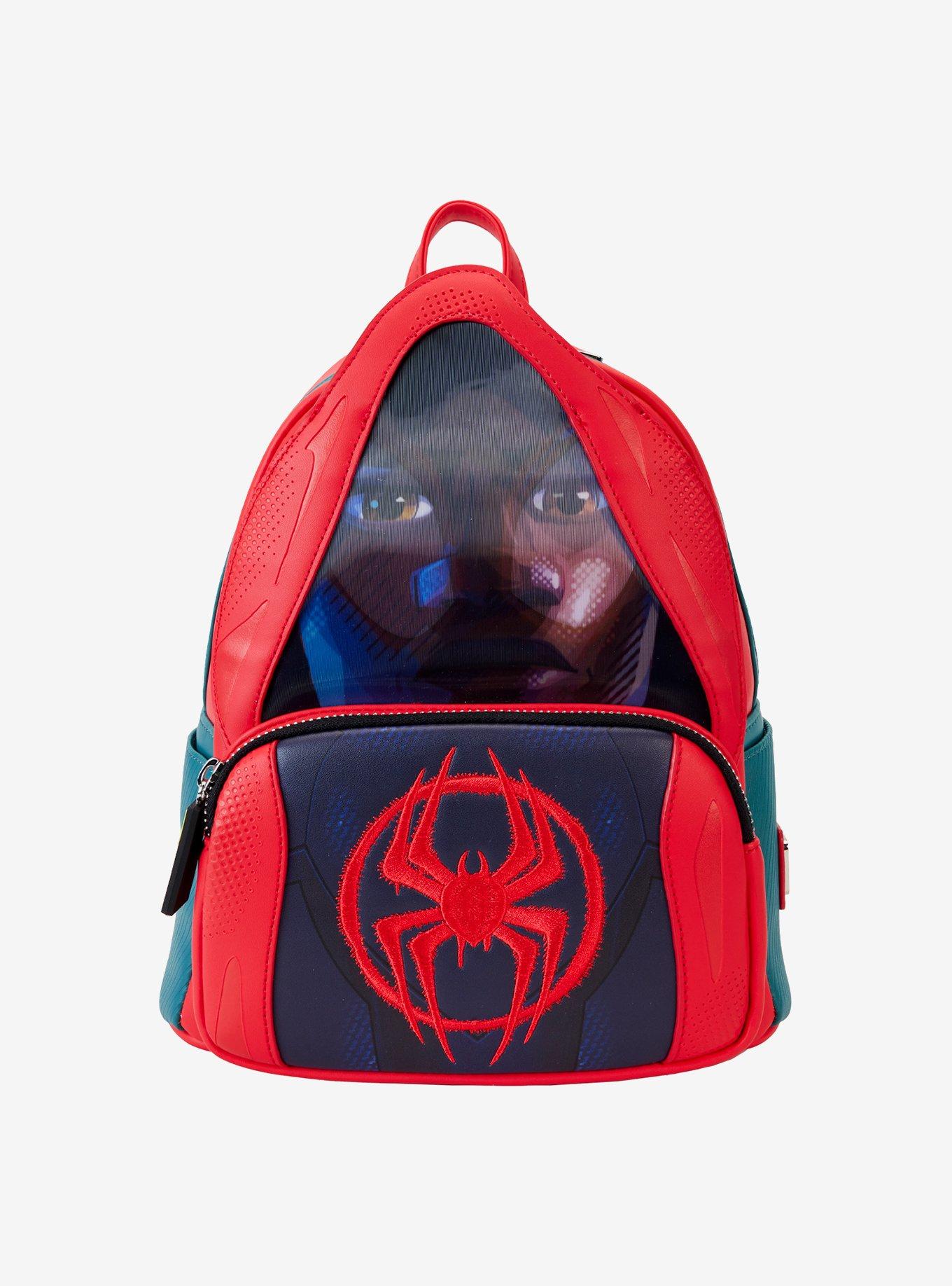 Loungefly Marvel Spider-Man: Across The Spider-Verse Miles Morales Lenticular Mini Backpack, , alternate