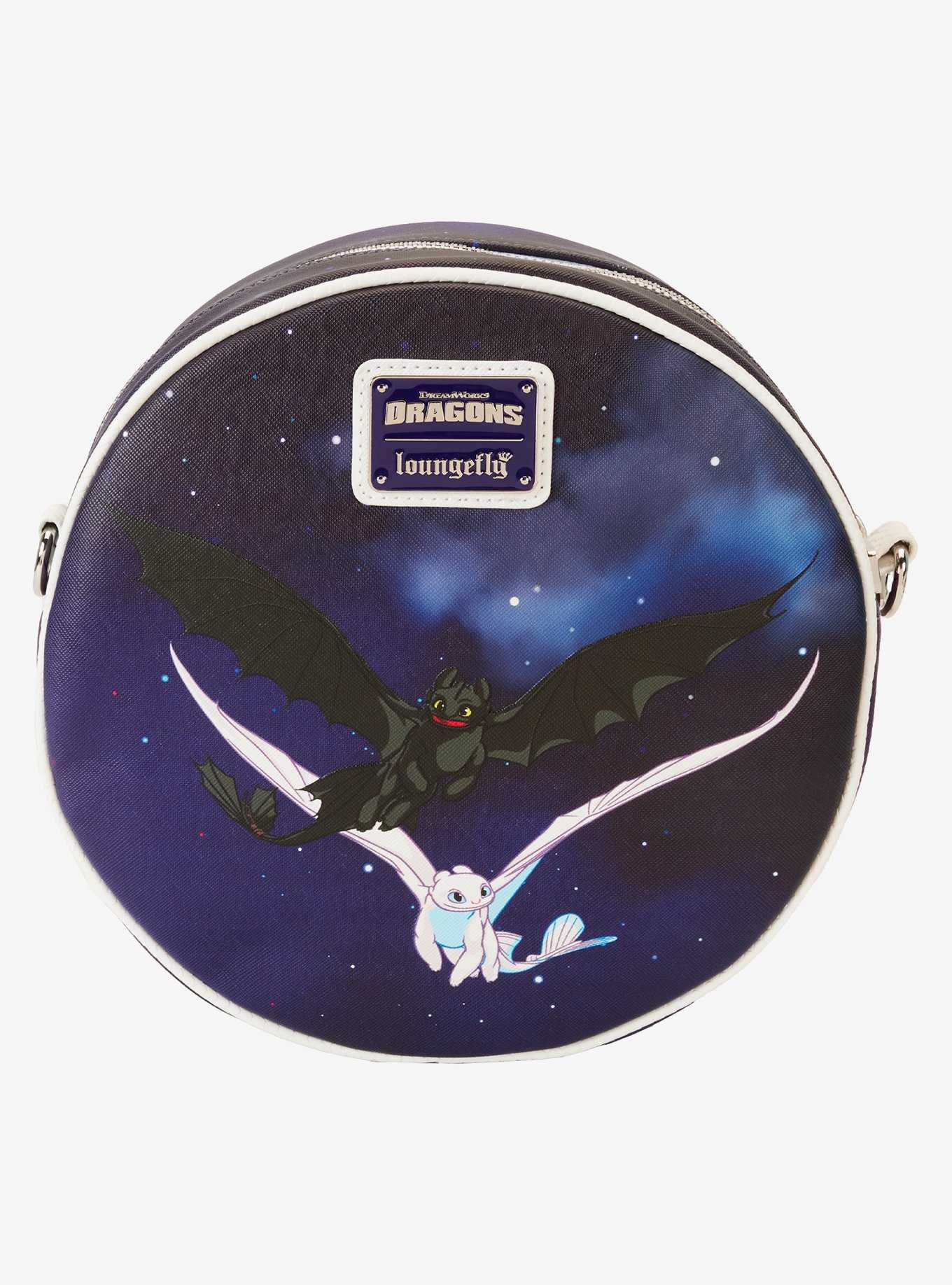 Loungefly How To Train Your Dragon Furies Glow-In-The-Dark Crossbody Bag, , hi-res