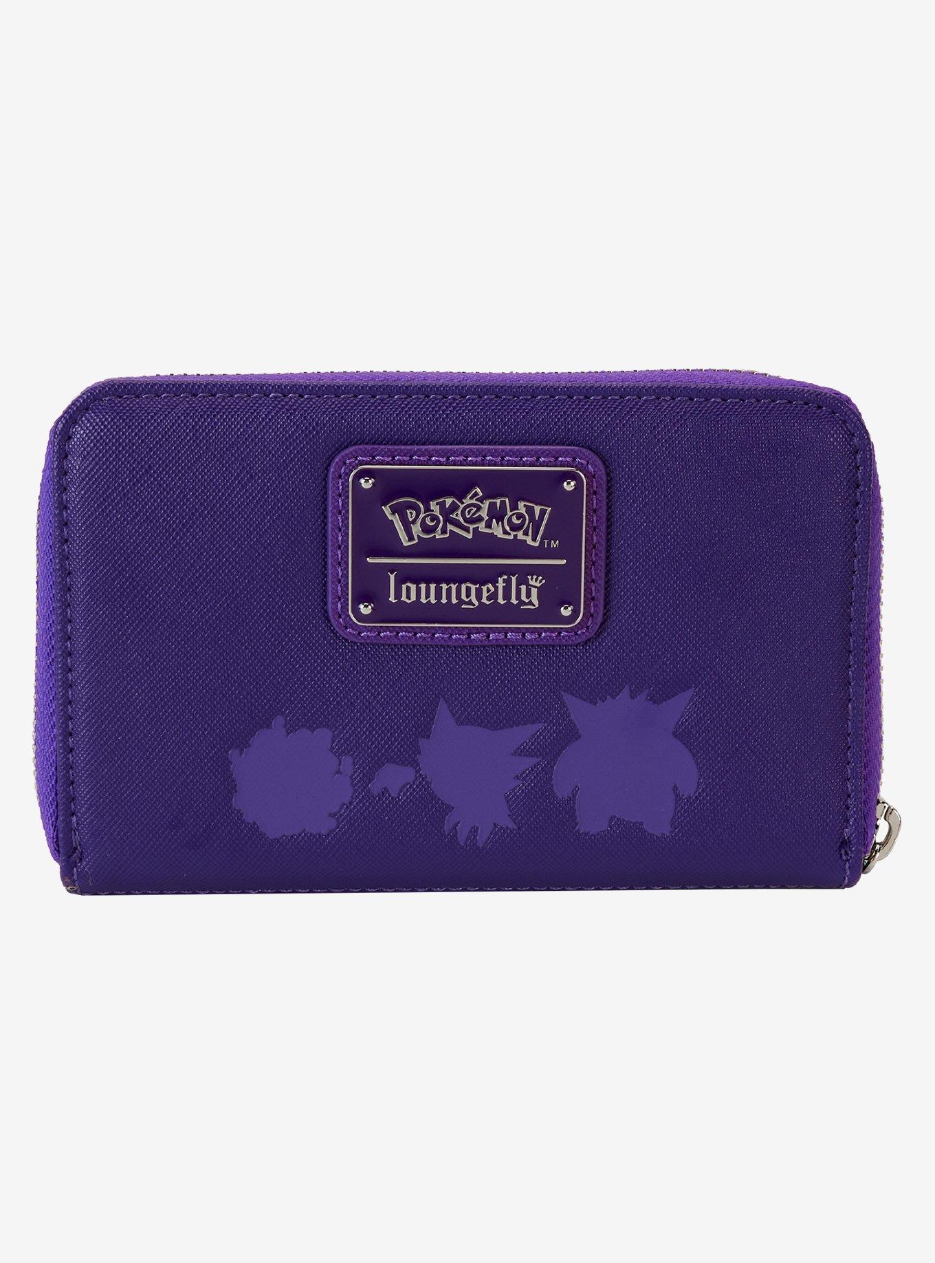 Loungefly Pokémon Gastly Evolutions Zipper Wallet, , alternate