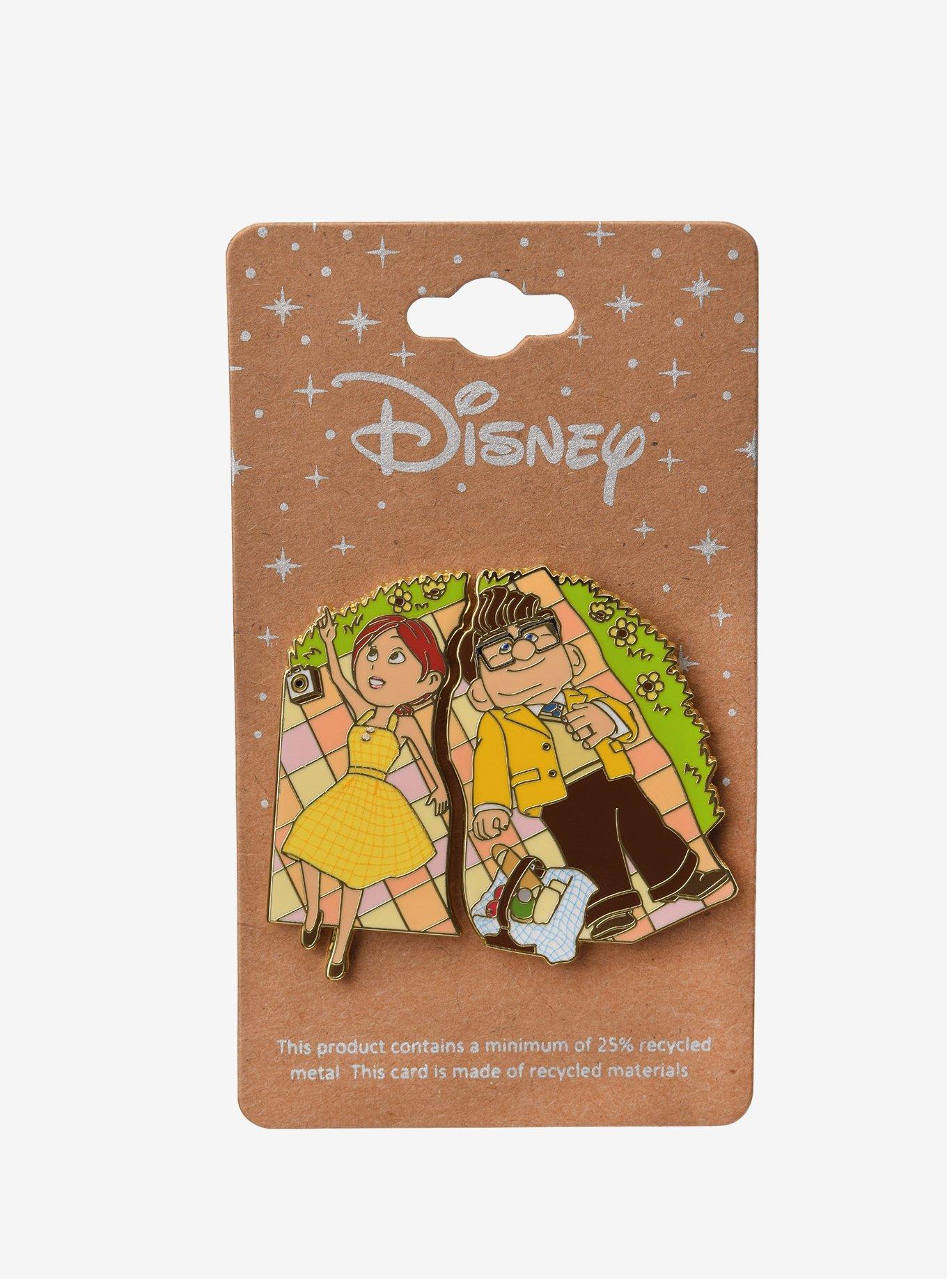 Disney Pixar Up Carl & Ellie Picnic Enamel Pin Set - BoxLunch Exclusive, , alternate