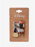 Disney Mulan Li Shang & Mulan Portrait Enamel Pin Set - BoxLunch Exclusive, , alternate