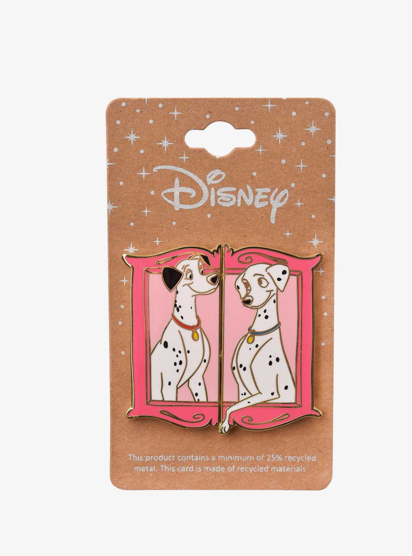 Disney 101 Dalmatians Pongo & Perdita Frame Enamel Pin Set - BoxLunch Exclusive, , hi-res