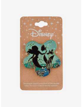 Disney The Little Mermaid Ariel & Friends Glitter Enamel Pin - BoxLunch Exclusive, , hi-res
