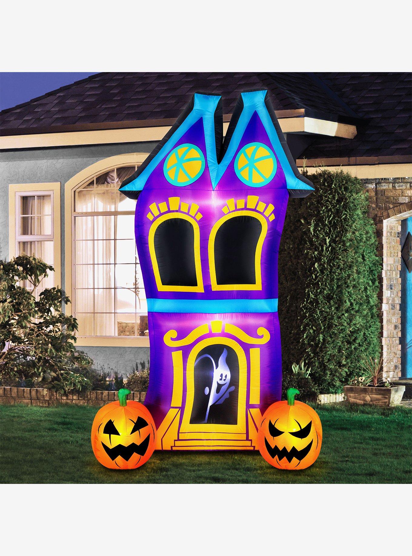 Haunted House with Projection Airblown, , alternate