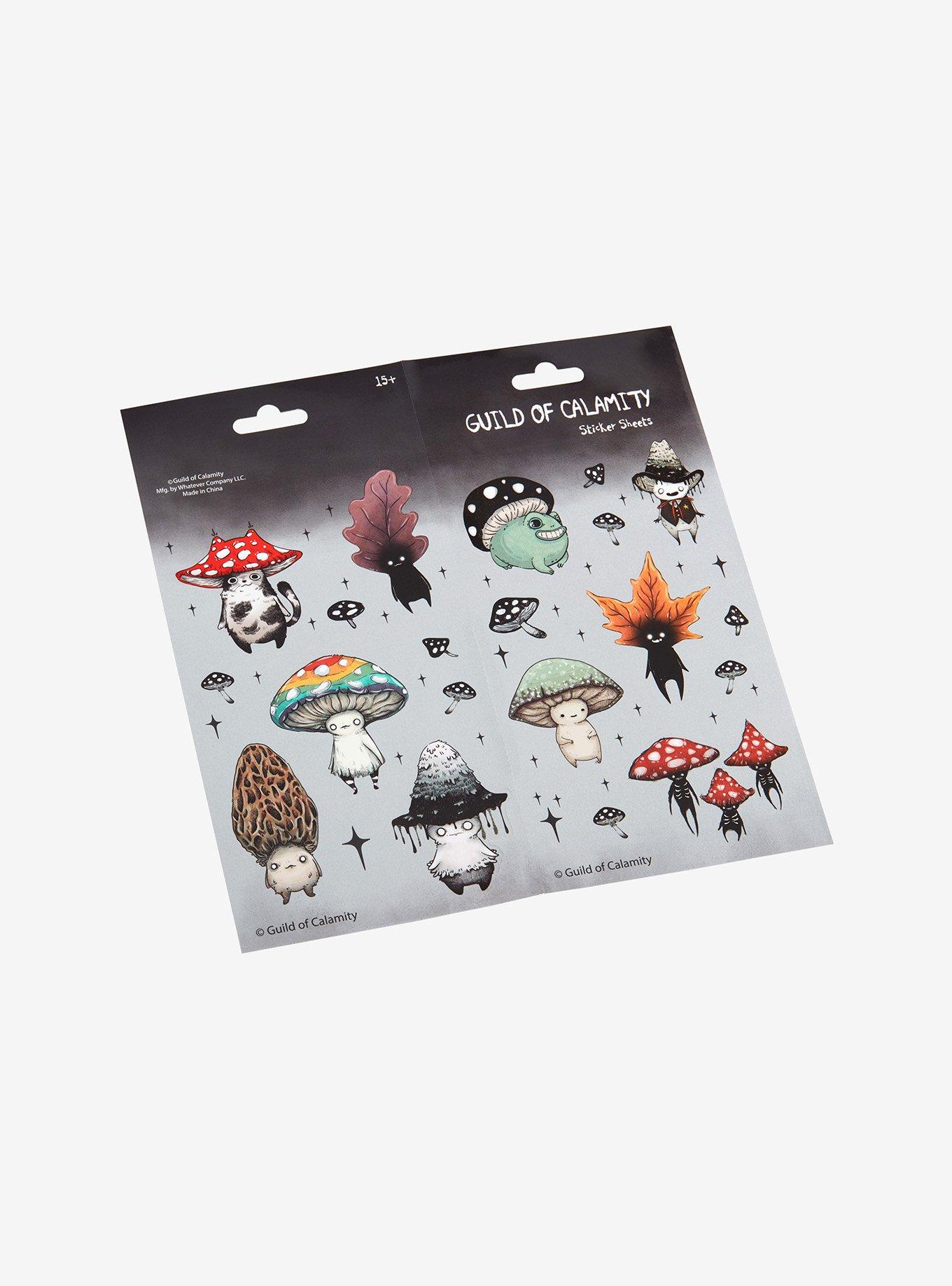 Guild Of Calamity Mushroom Creatures Sticker Sheet, , alternate