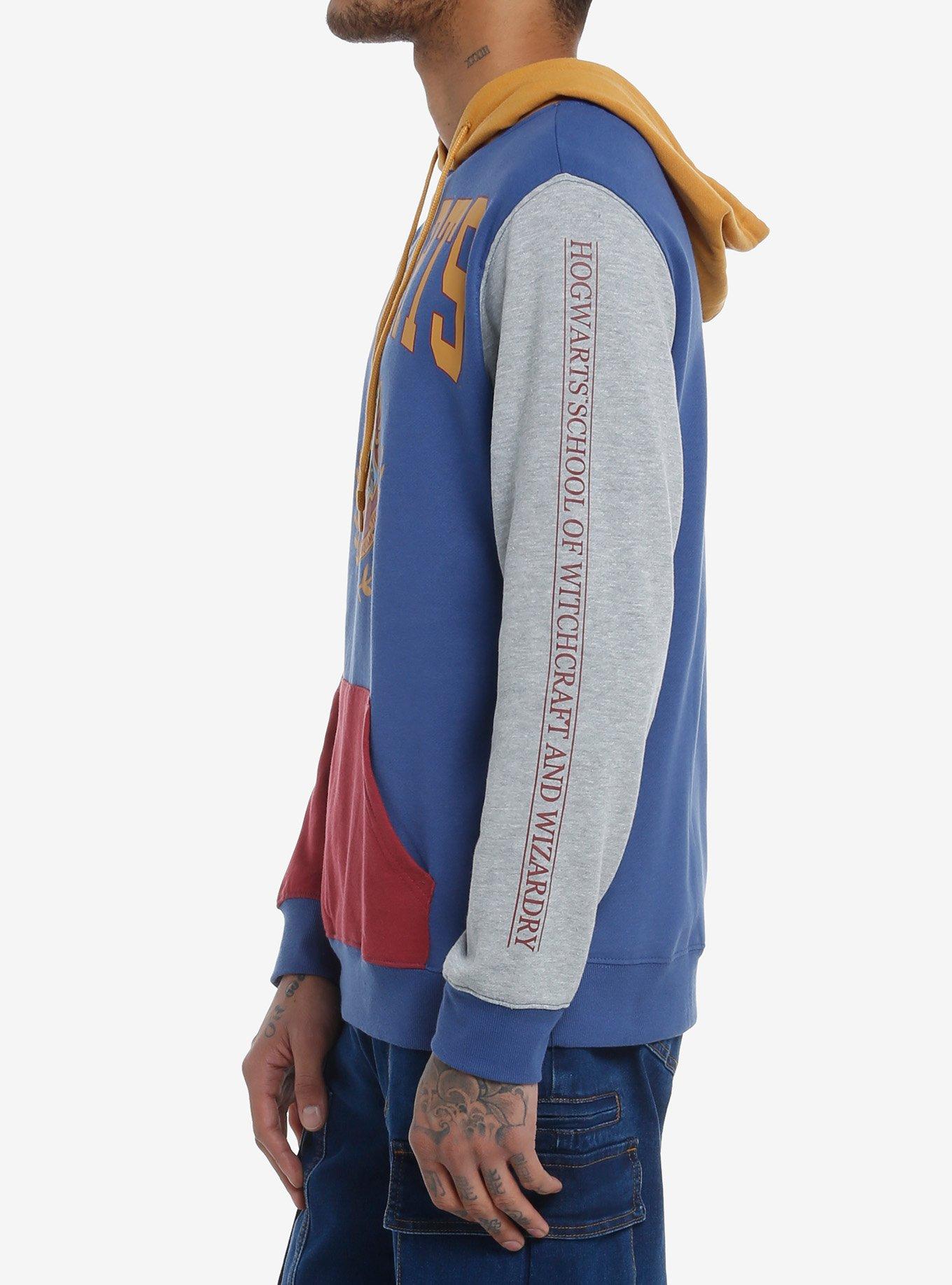 Harry Potter Hogwarts Color-Block Hoodie, MULTI, alternate