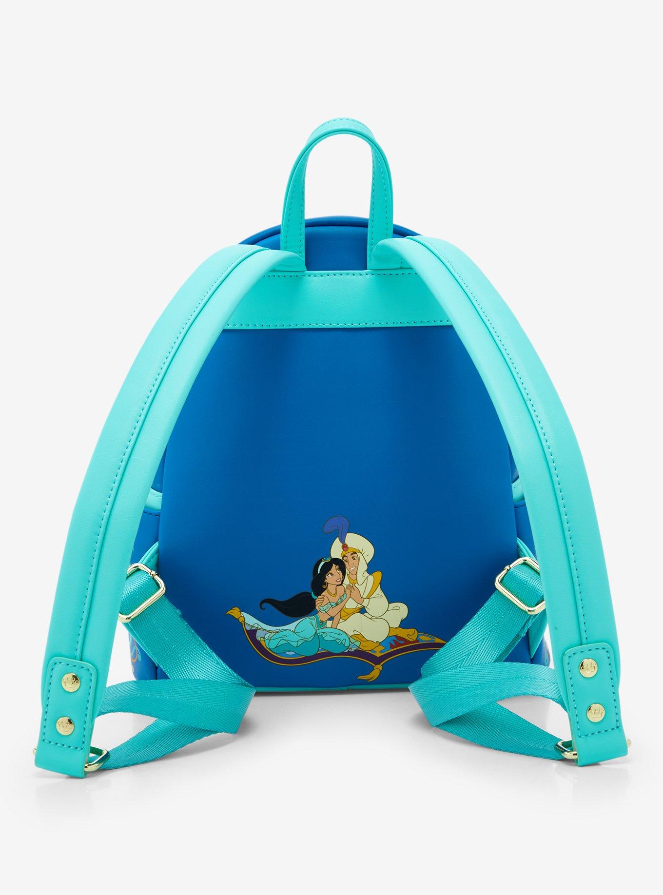 Loungefly Disney Aladdin Jasmine Lenticular Portrait Mini Backpack, , alternate