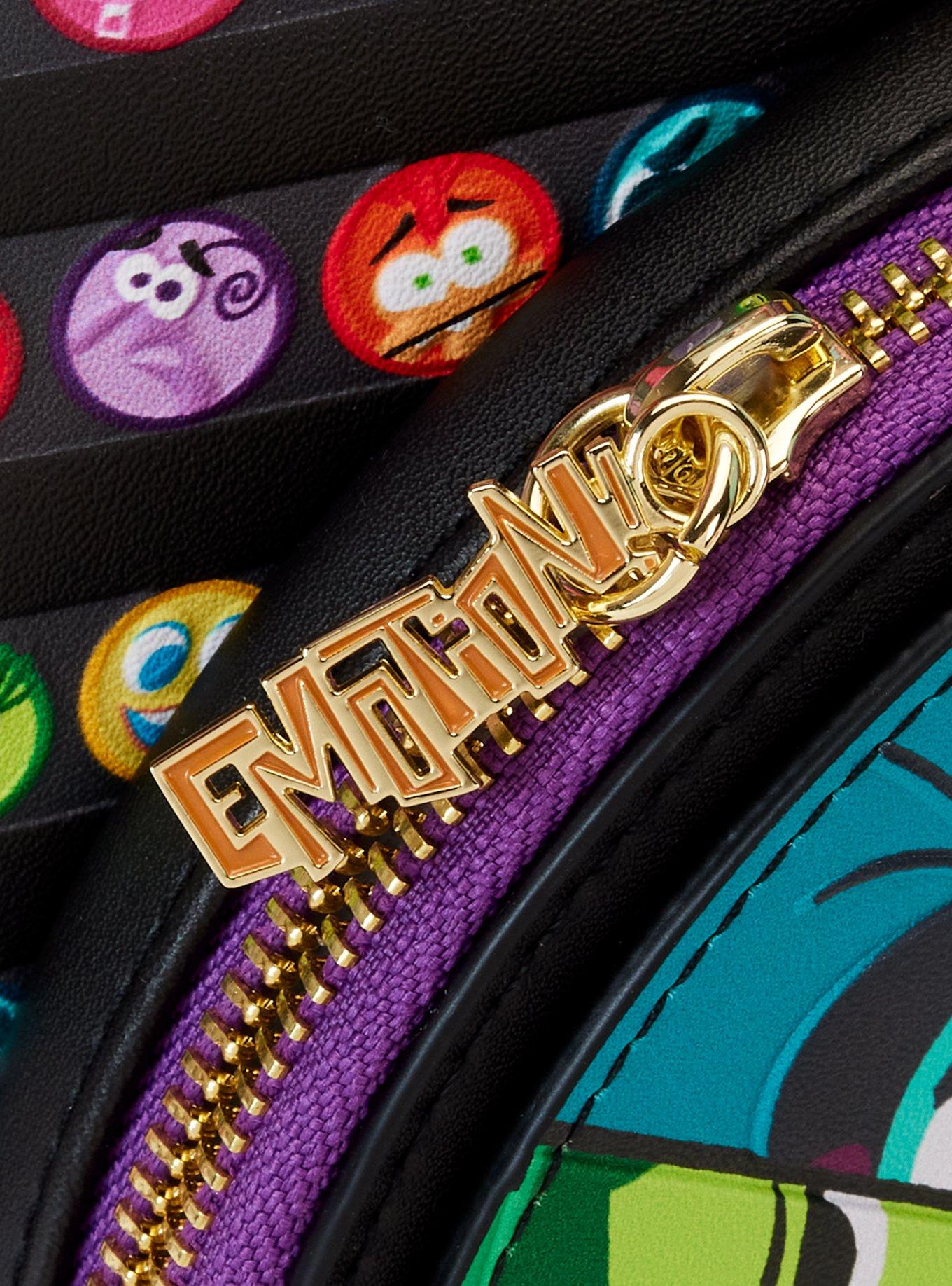 Loungefly Disney Pixar Inside Out 2 Emotions Allover Print Mini Backpack, , alternate