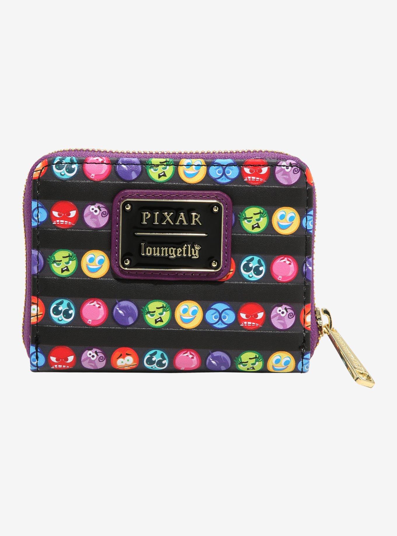 Loungefly Disney Pixar Inside Out 2 Emotions Core Memories Small Zip Wallet, , alternate