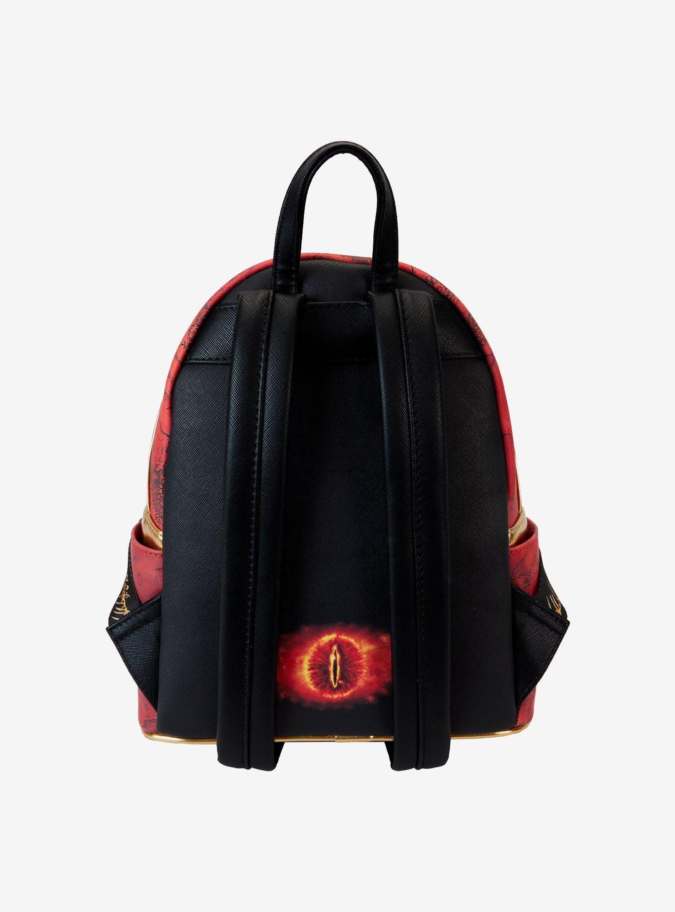 Loungefly The Lord of the Rings One Ring Glow-in-the-Dark Mini Backpack, , alternate