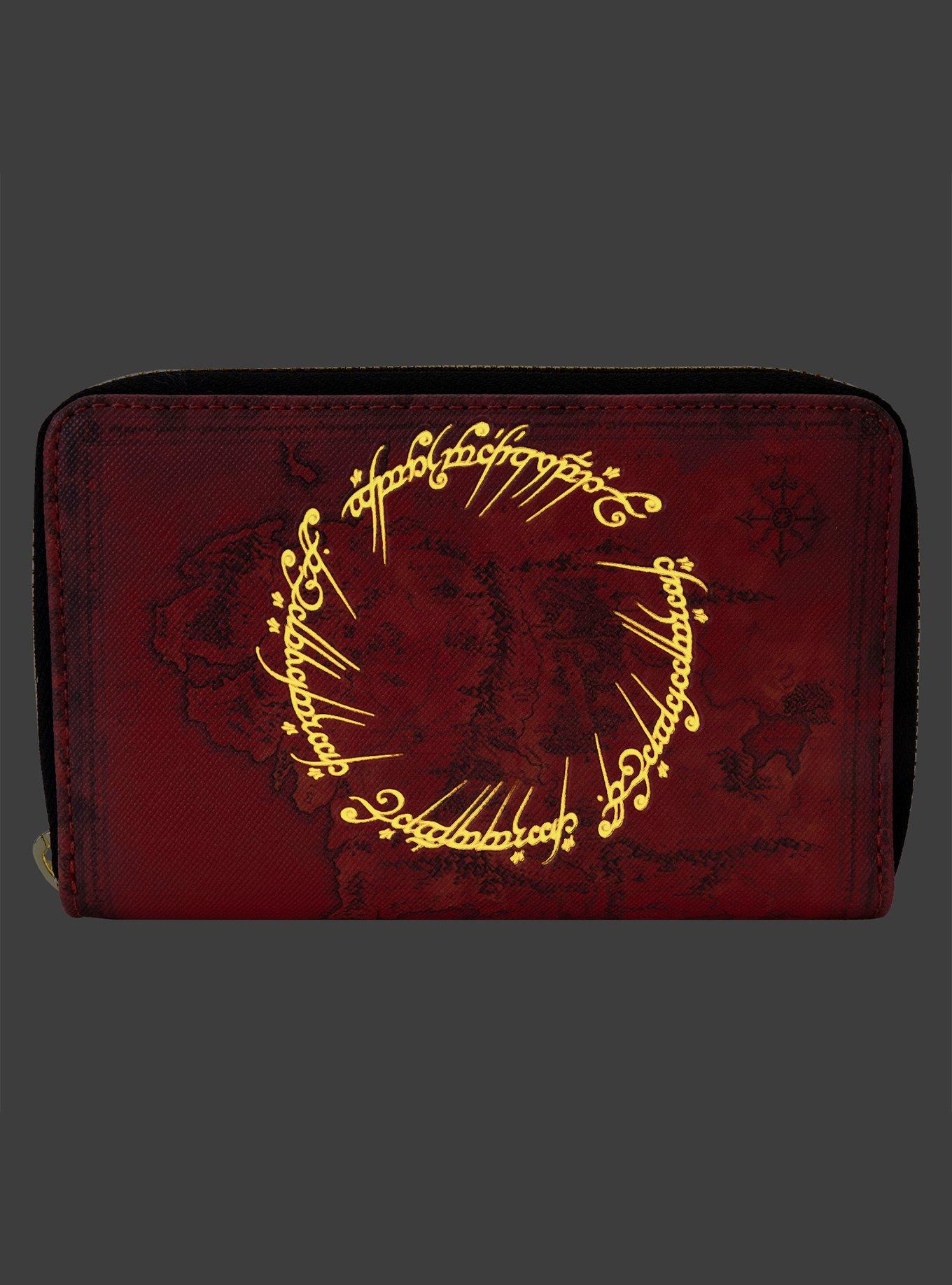 Loungefly The Lord of the Rings One Ring Glow-in-the-Dark Wallet, , alternate