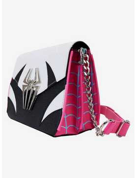 Loungefly Spider-Man: Across the Spider-Verse Spider Gwen Logo Crossbody Bag, , hi-res