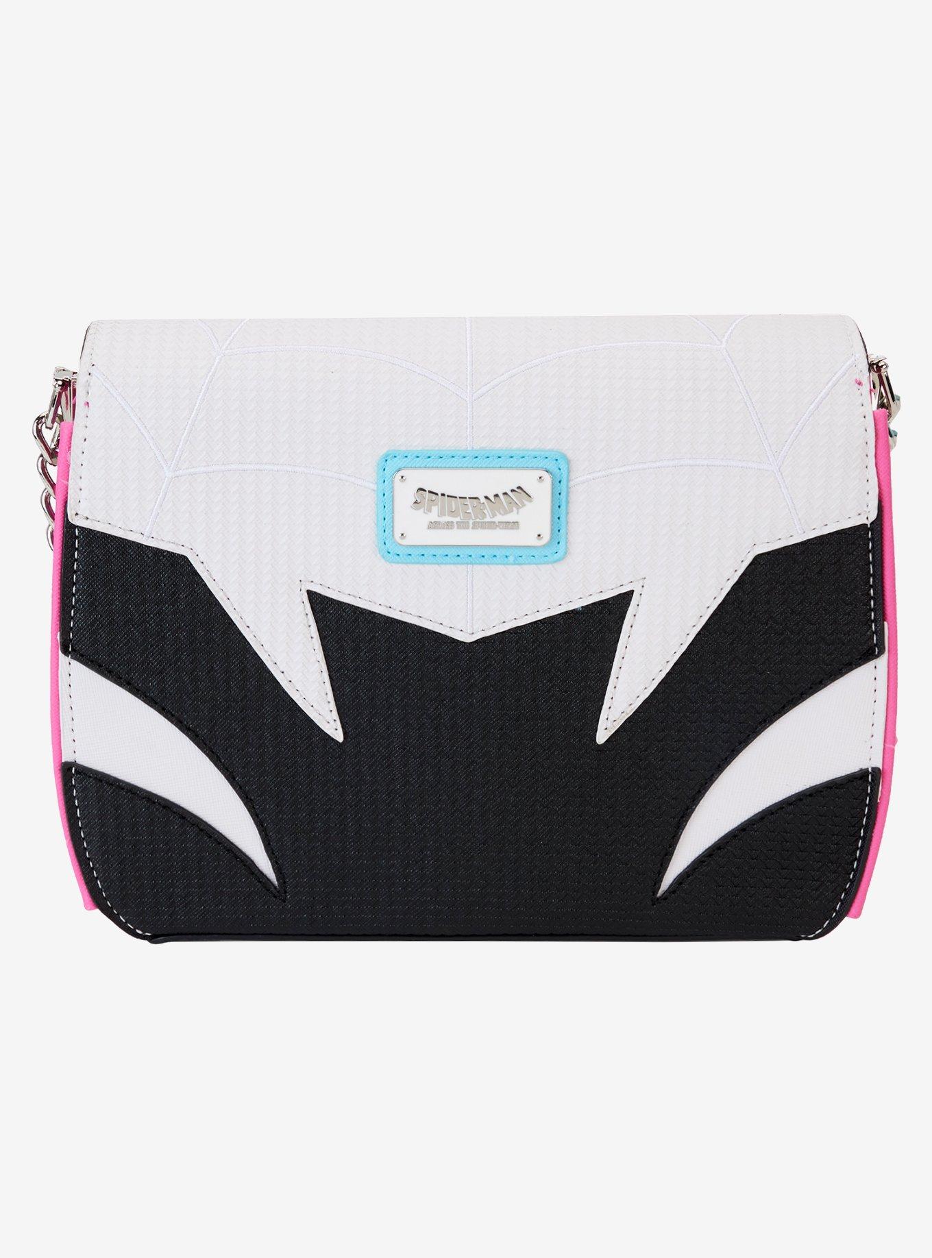 Loungefly Spider-Man: Across the Spider-Verse Spider Gwen Logo Crossbody Bag, , alternate