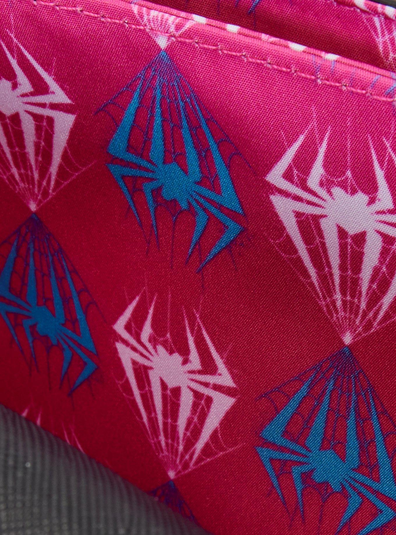 Loungefly Spider-Man: Across the Spider-Verse Spider Gwen Logo Crossbody Bag, , alternate