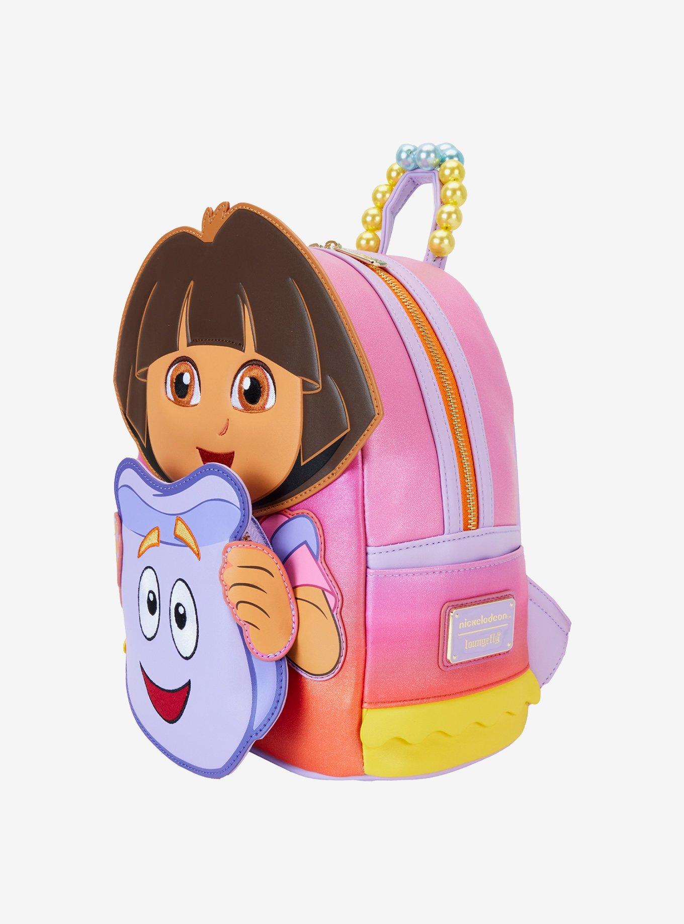 Loungefly Dora the Explorer Dora and Backpack Replica Mini Backpack, , hi-res