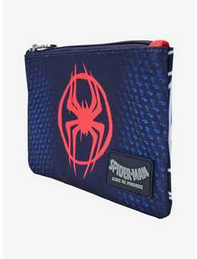 Loungefly Spider-Man: Across the Spider-Verse Miles Morales Suit Logo Wristlet, , hi-res