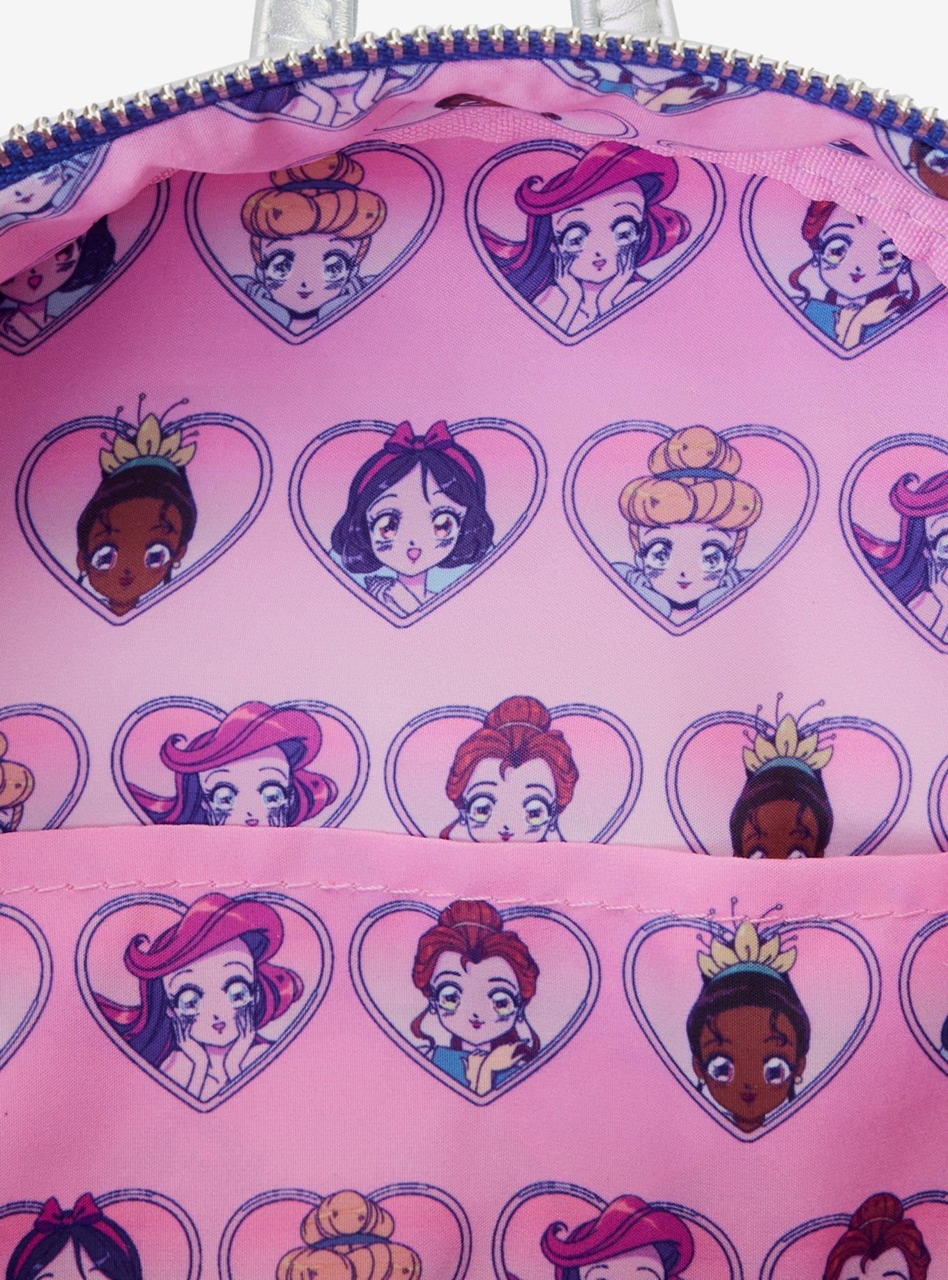 Loungefly Disney Princess Manga Portrait Mini Backpack, , alternate