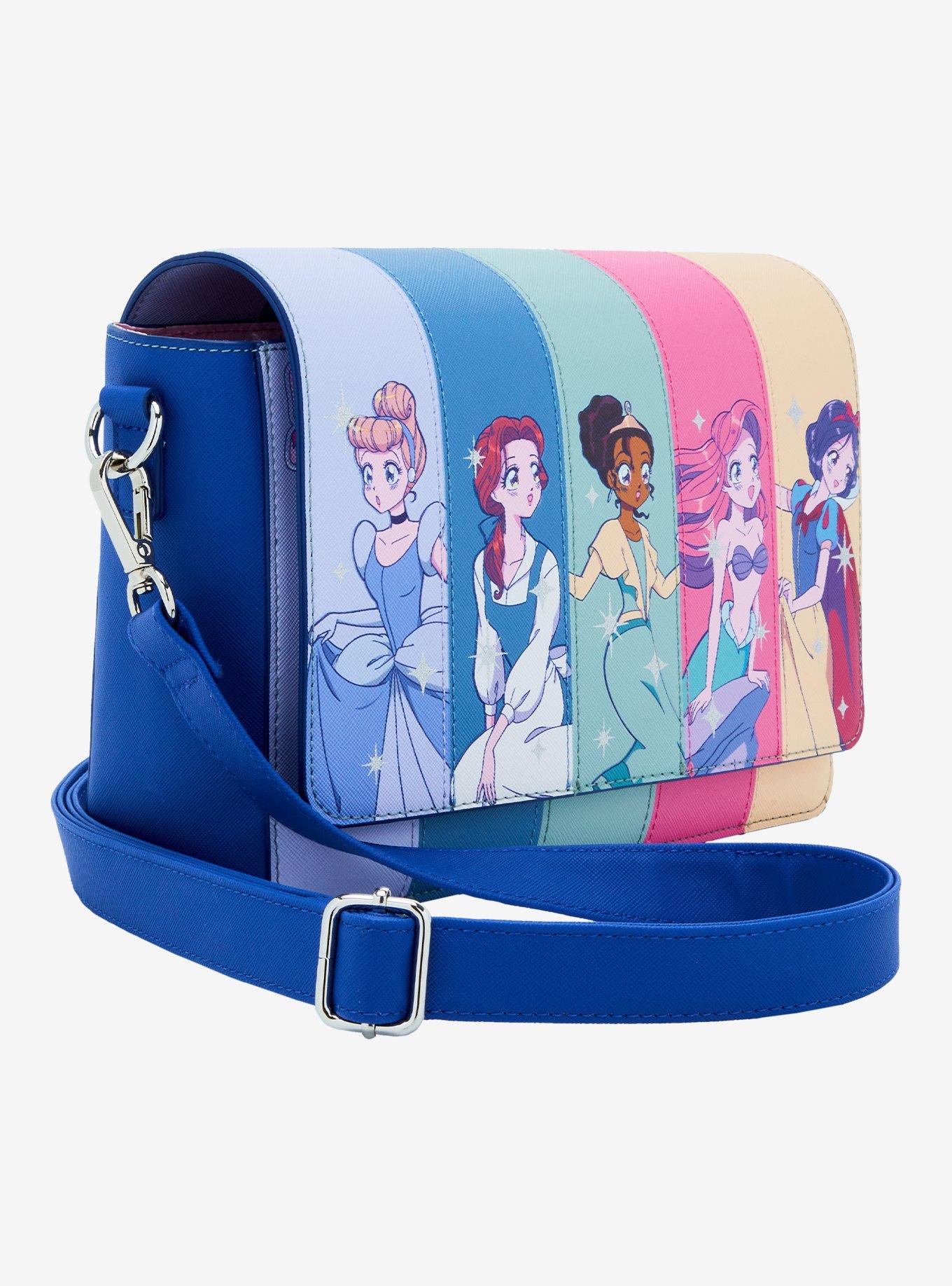 Loungefly Disney Princess Manga Panel Portrait Crossbody Bag, , alternate