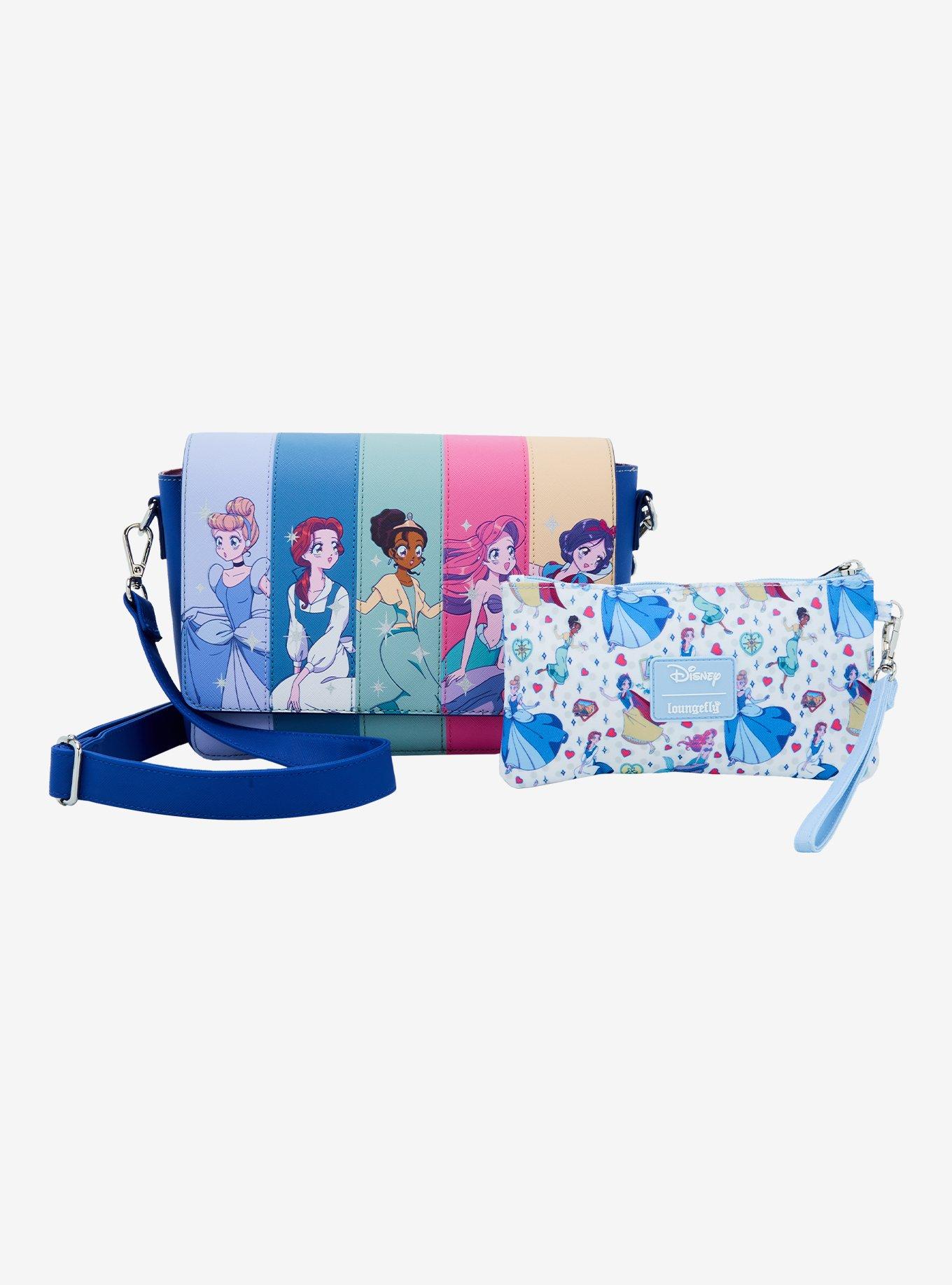 Loungefly Disney Princess Manga Panel Portrait Crossbody Bag, , alternate