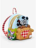 Loungefly Disney Mickey & Minnie Perfect Picnic Scented Mini Backpack, , alternate