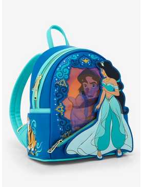 Loungefly Disney Aladdin Jasmine Lenticular Portrait Mini Backpack, , hi-res