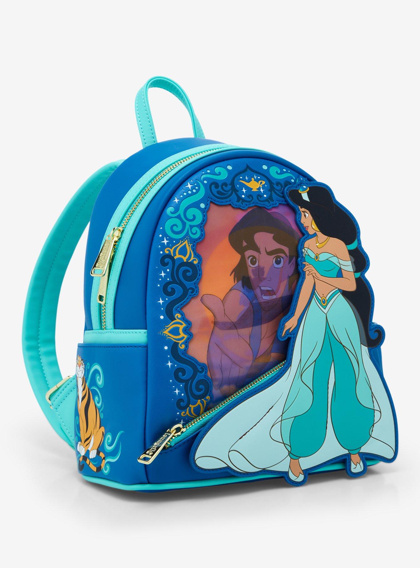 Loungefly Disney Aladdin Jasmine Lenticular Portrait Mini Backpack, , hi-res