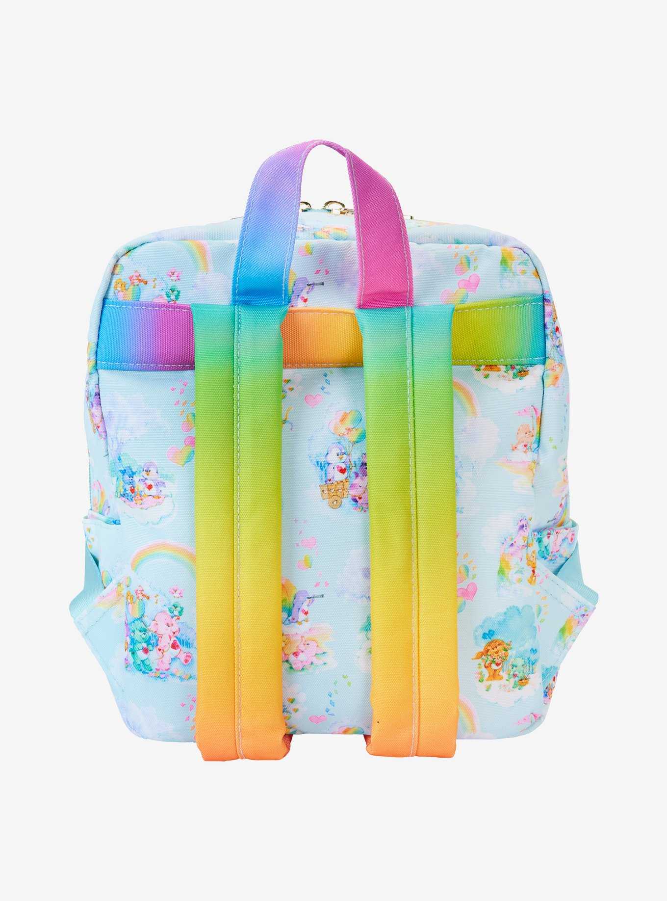 Loungefly Care Bears Allover Print Nylon Mini Backpack, , hi-res
