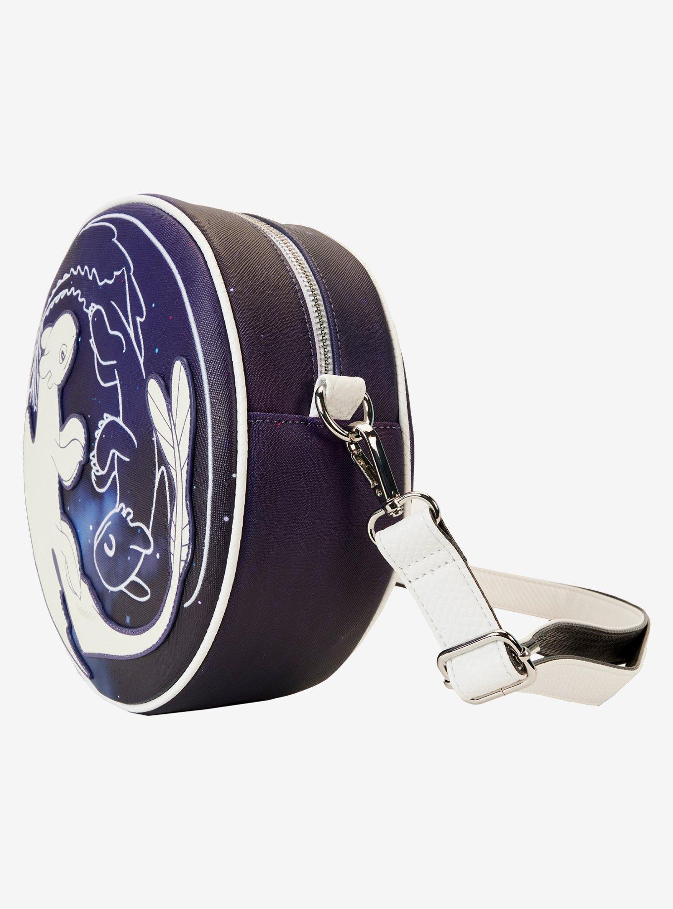 Loungefly DreamWorks How to Train Your Dragon Toothless and Light Fury Crossbody Bag, , alternate