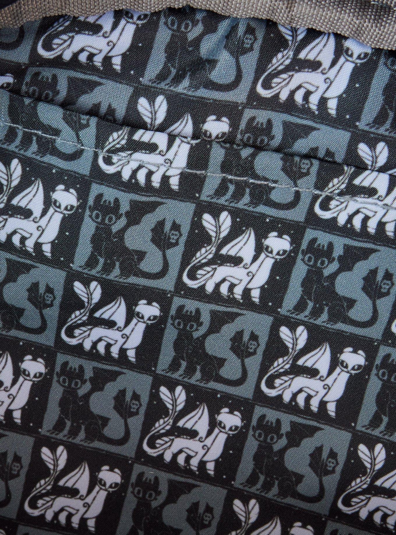 Loungefly DreamWorks How to Train Your Dragon Toothless and Light Fury Crossbody Bag, , alternate