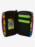 Loungefly Teenage Mutant Ninja Turtles Arcade Lenticular Glow-In-The-Dark Zipper Wallet, , alternate