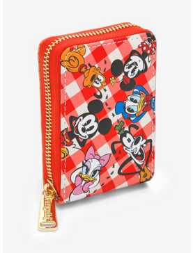 Loungefly Disney Mickey Mouse & Friends Picnic Mini Zipper Wallet, , hi-res