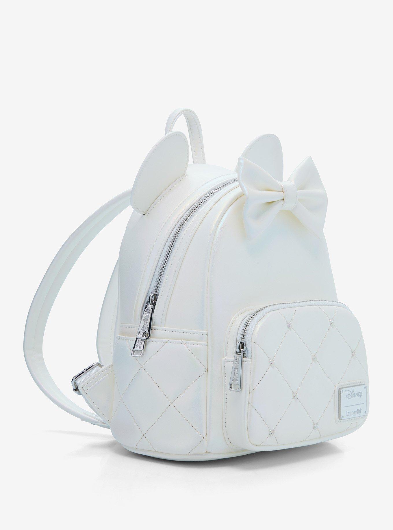 Loungefly Disney Minnie Mouse Wedding Mini Backpack, , alternate