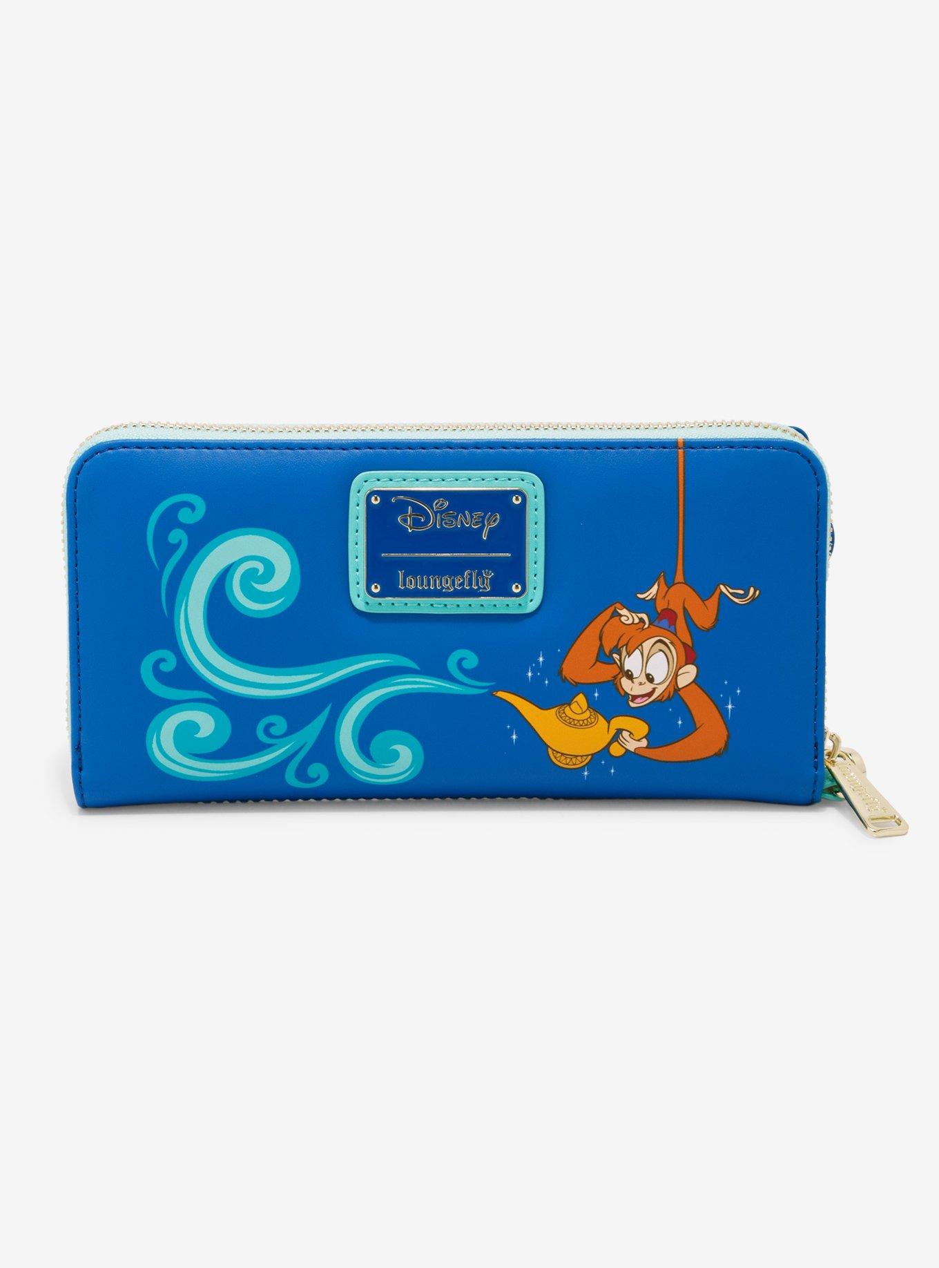 Loungefly Disney Aladdin Genie Lenticular Zipper Wallet, , alternate