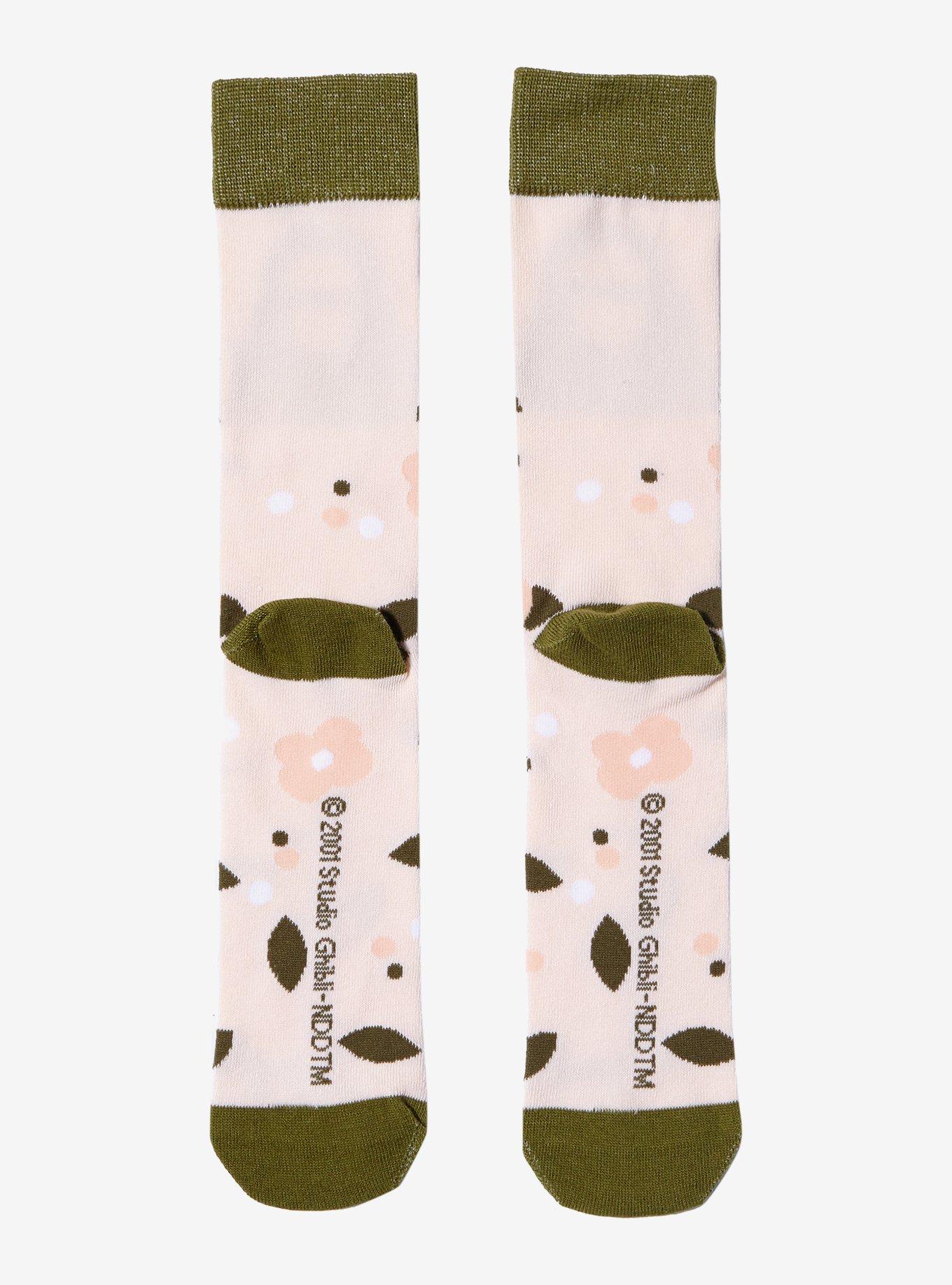 Studio Ghibli® Spirited Away No-Face Flowers Crew Socks, , hi-res