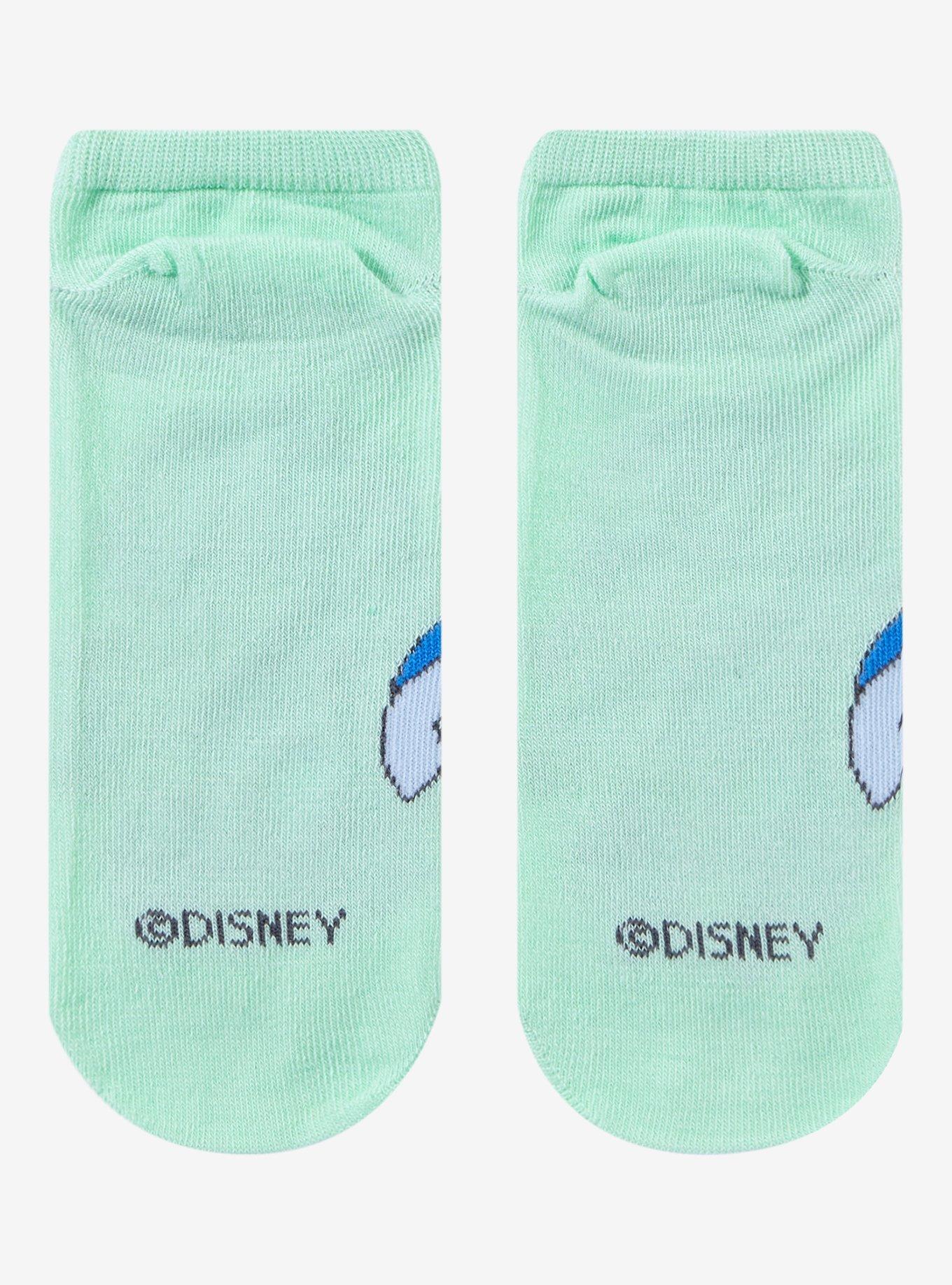 Disney Lilo & Stitch Frog Ohana No-Show Socks, , alternate