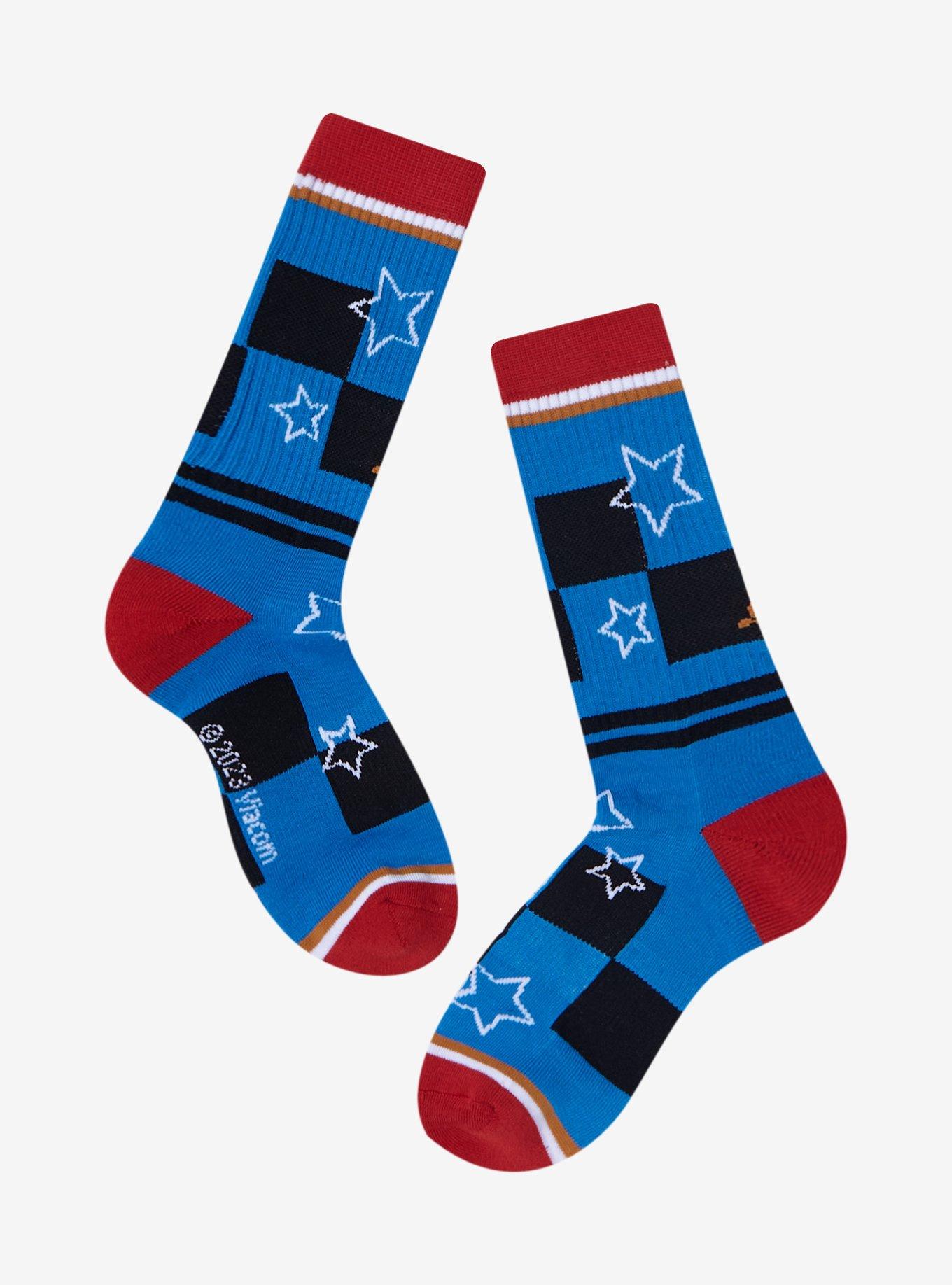 Hey Arnold! Gerald Stars Crew Socks