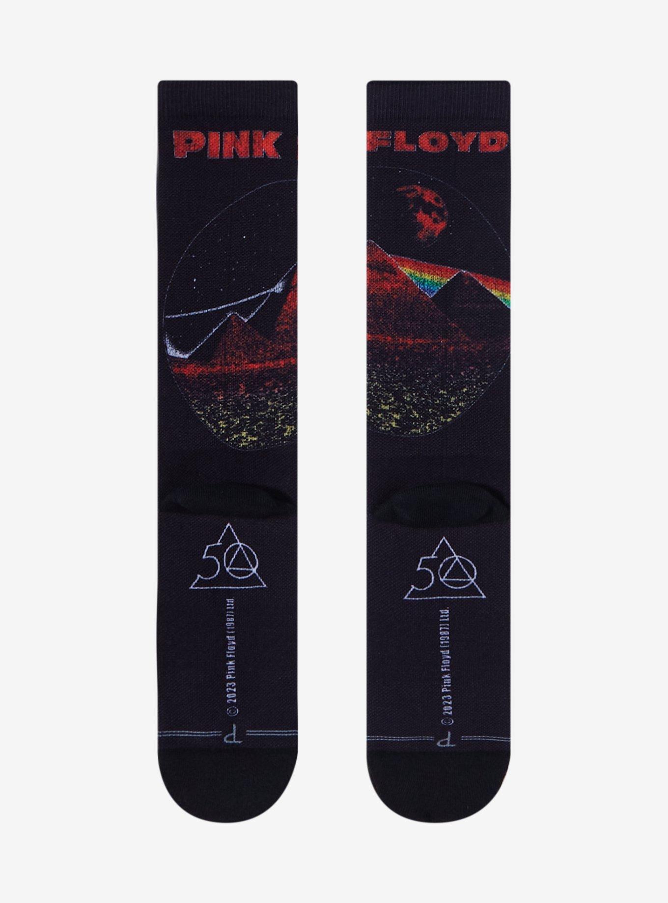 Pink Floyd Dark Side Of The Moon Crew Socks, , alternate