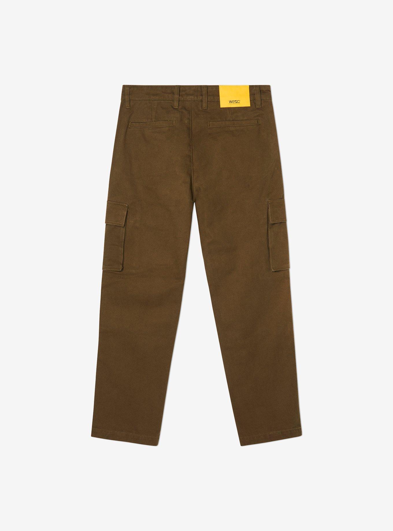 WeSC Relax Fit Cargo Pants Olive, OLIVE, alternate