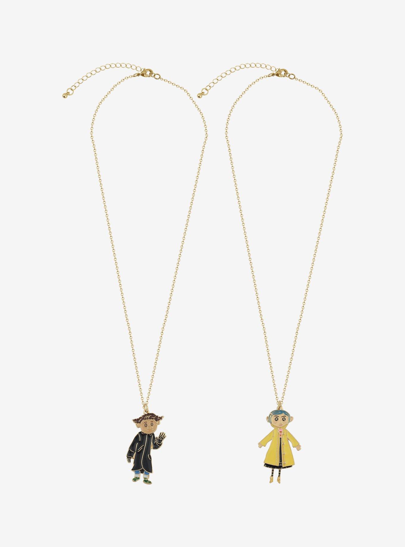 Coraline Dolls Best Friend Necklace Set, , hi-res