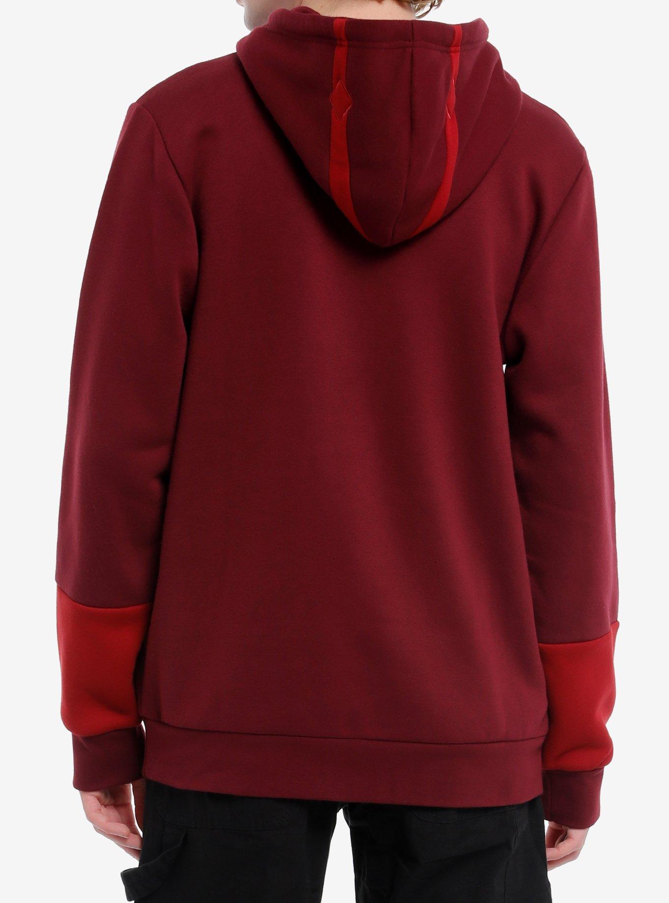 Our Universe Marvel Daredevil Hoodie Our Universe Exclusive, BURGUNDY, alternate